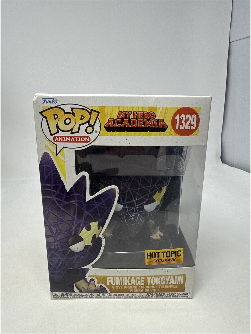 Funko Pop! Animation My Hero Academia Tokoyami Hot Topic Excl Vinyl 1329